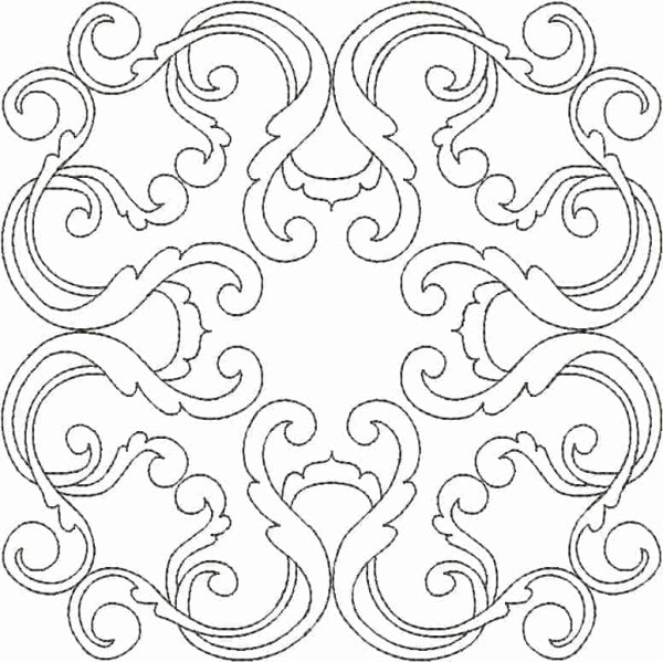 Арабеска орнамент легкий