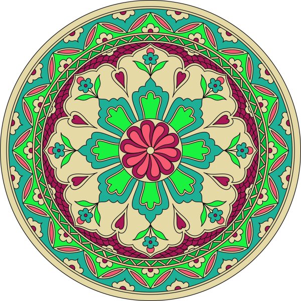 Арабески узорчатый орнамент