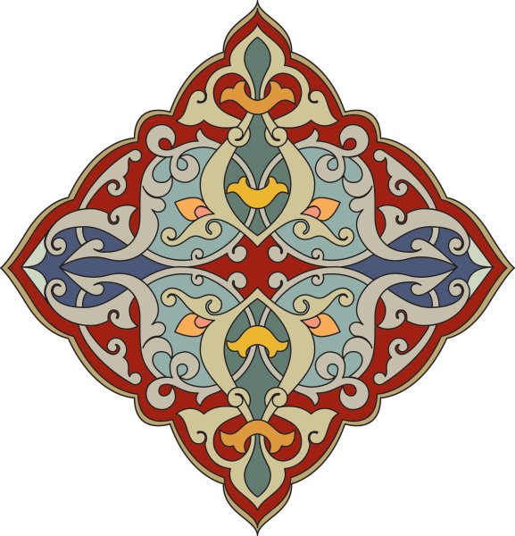 Арабский Багдади орнамент