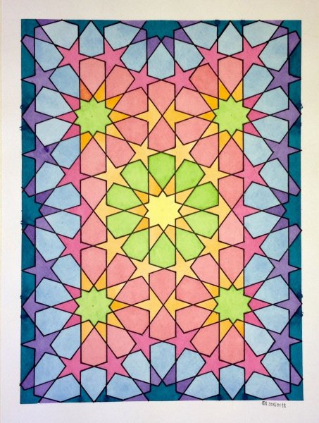 Арабески узор мозаика