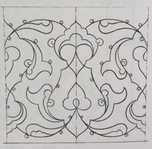 Построение арабского орнамента