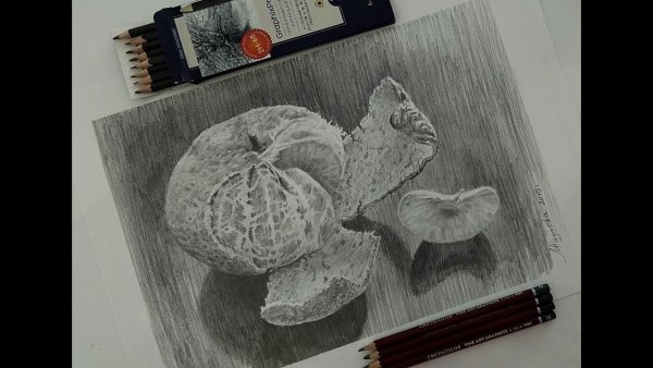 Штриховка простым карандашом