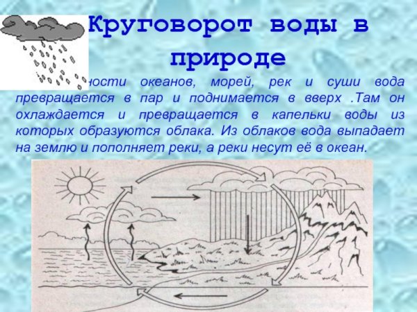 Циркуляция воды в природе