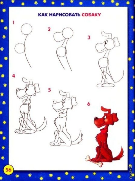 Детские рисунки поэтапно