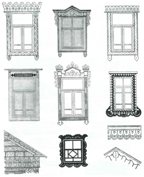 Наличники рисунок
