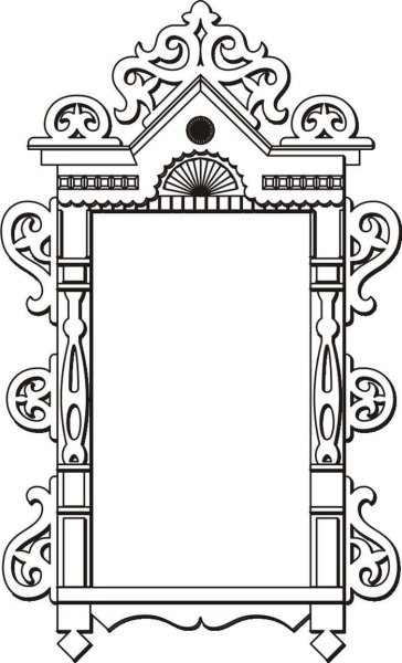 Узоры на окне рисунок