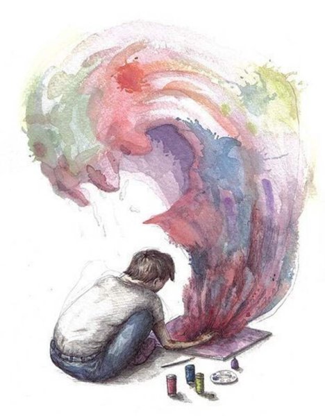 Озарение иллюстрация