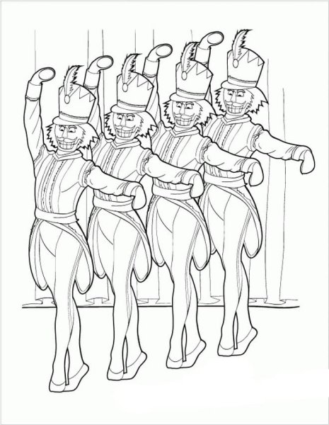 Буратино поэтапное рисование