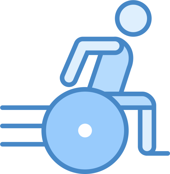 Значок инвалидной коляски