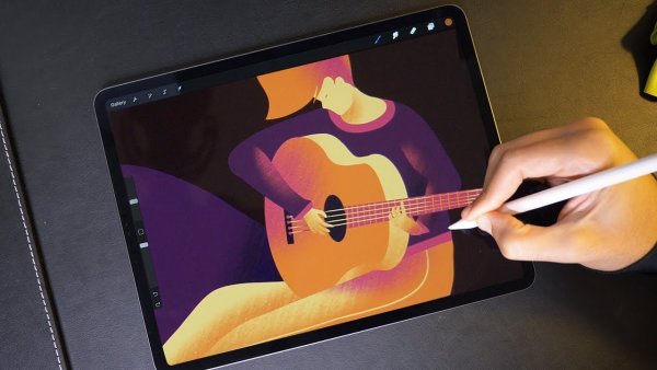 Procreate на IPAD Mini