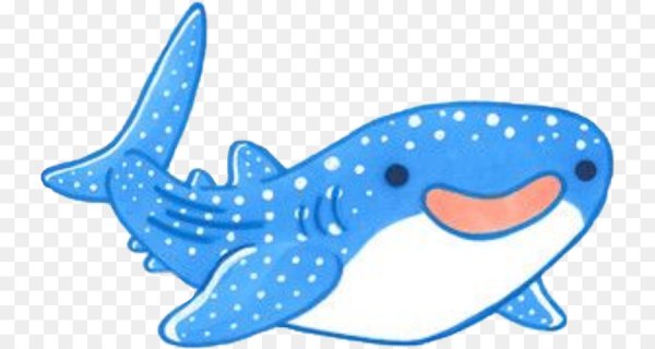 Акула и кит мультяшные