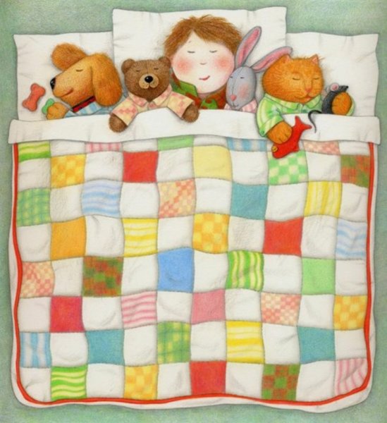 Ребенок в одеяле