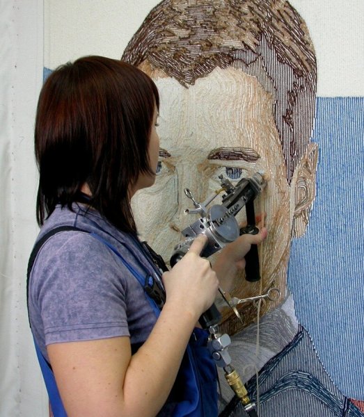 Тафтинг ковров производство