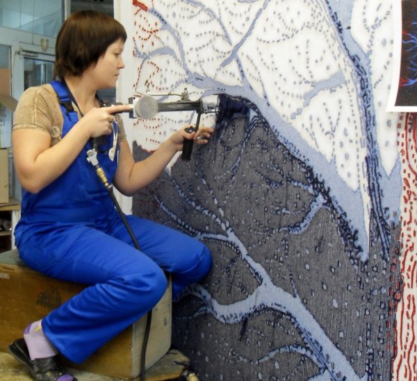 Ковры тафтинговые пистолетом