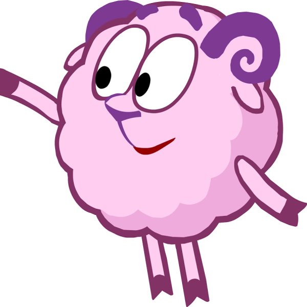 Бараш из смешариков нарисовать