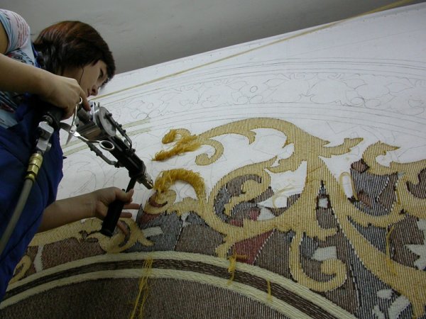 Ковры тафтинговые пистолетом