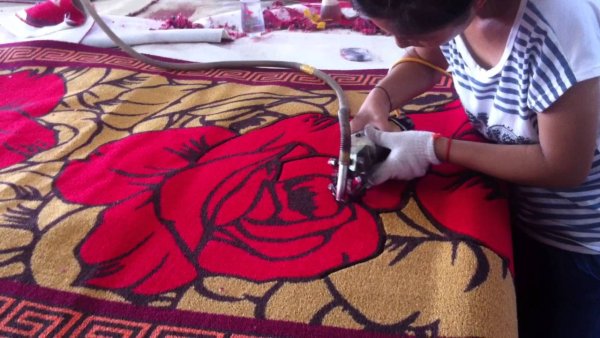 Тафтинг вышивка ковровой вышивки