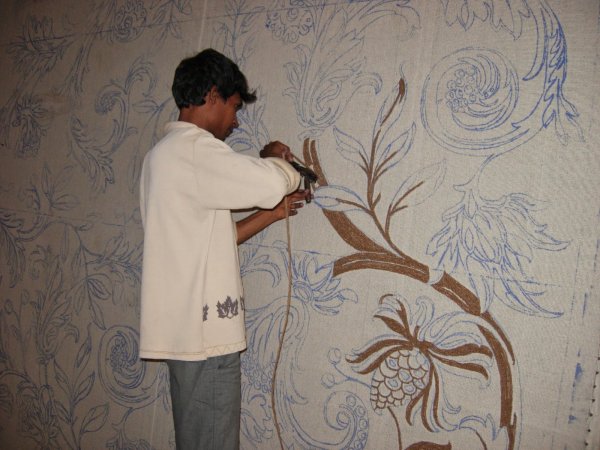 Ковровые обои тафтинг-обои