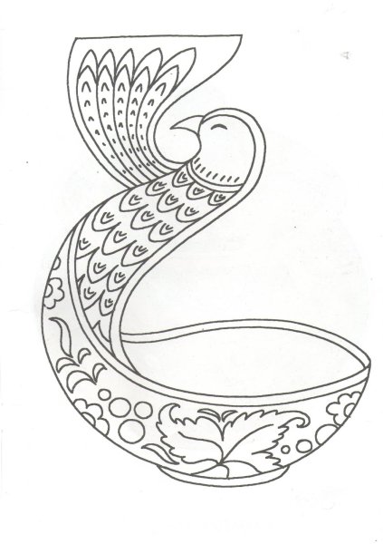 Половник карандашом