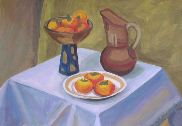 Натюрморт рисунок