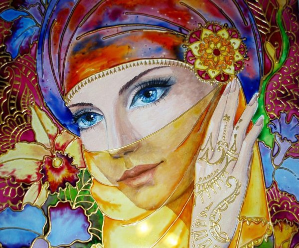 Витражи Екатерины Захваткиной