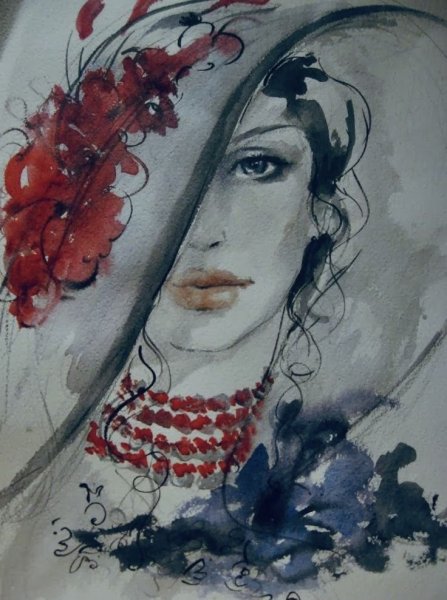 Художник Фатима Томаева-Габеллини