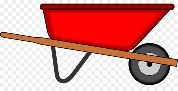 Садовая тачка вектор