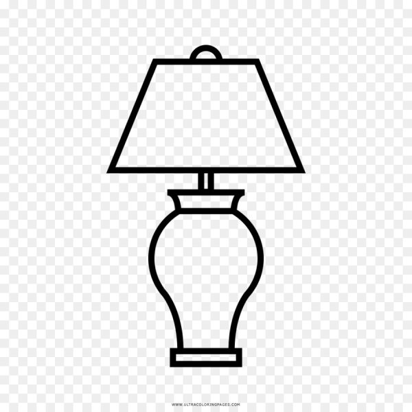 Настольная лампа рисунок