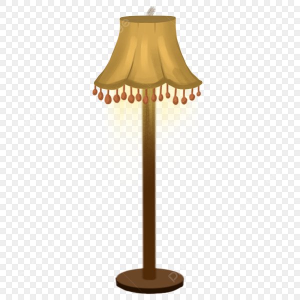 Торшер карандашом