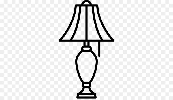 Лампа в виде цветка рисунок