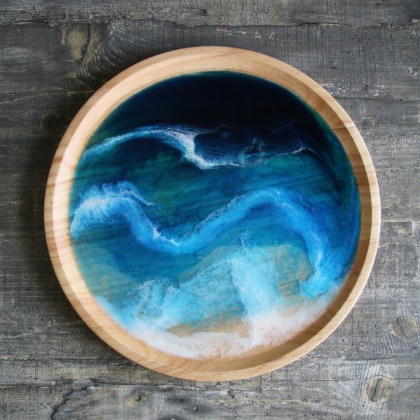 Картины залитые эпоксидной смолой