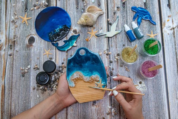 Ризен арт эпоксидной смолой