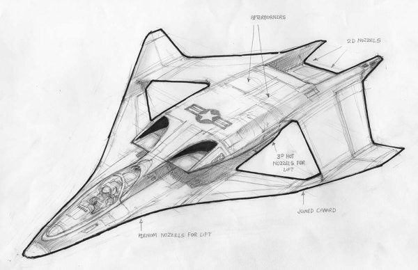 Эскиз летательного аппарата