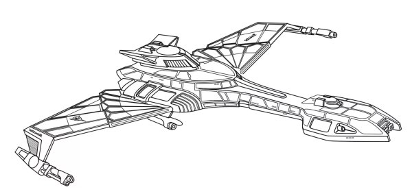 Раскраска Звездные войны звездолет