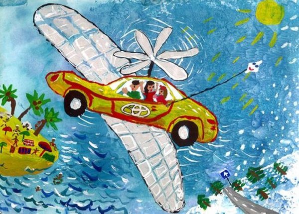 Авиация глазами детей