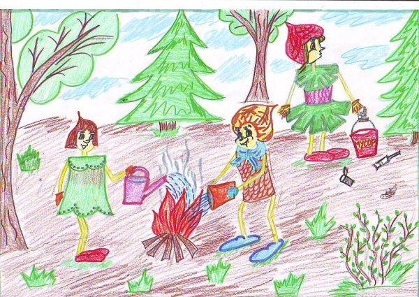 Эколята рисунки для конкурса в школе