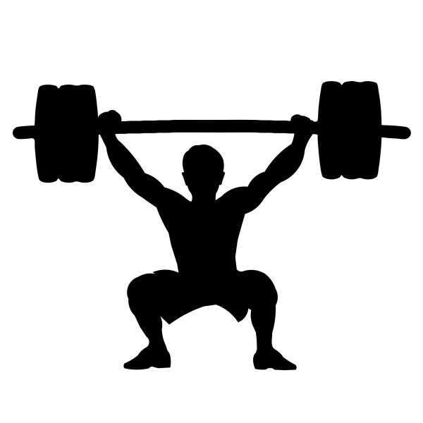 Силуэты спортсменов кроссфит