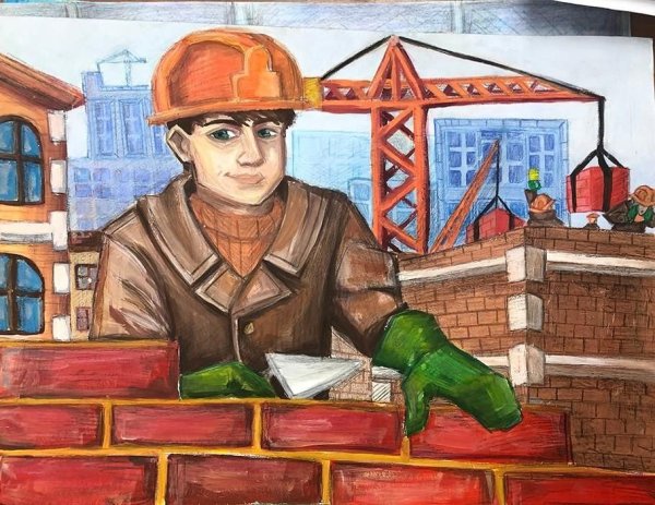 Конкурс рисунков мир профессий