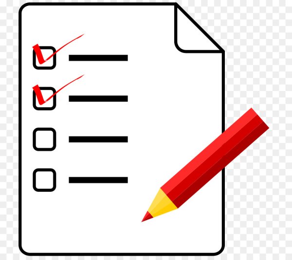 Лист с галочками