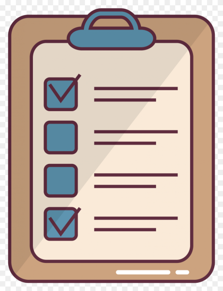 Чек лист с галочками