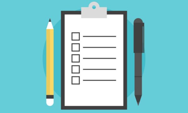 Лист с галочками