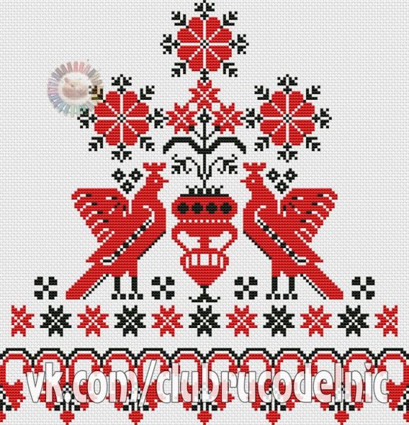 Рушники кубанских Казаков орнамент