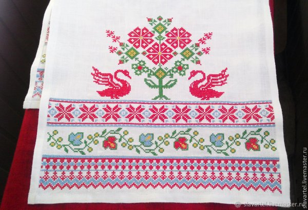 Народный рушник русский рушник