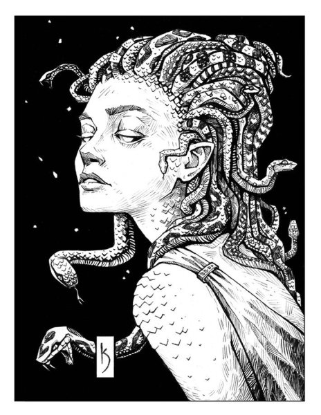 Голова медузы Горгоны мифология