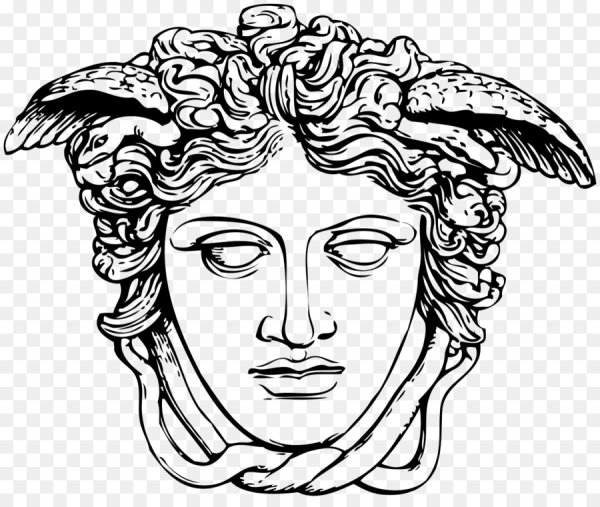 Медуза Горгона с зеркалом