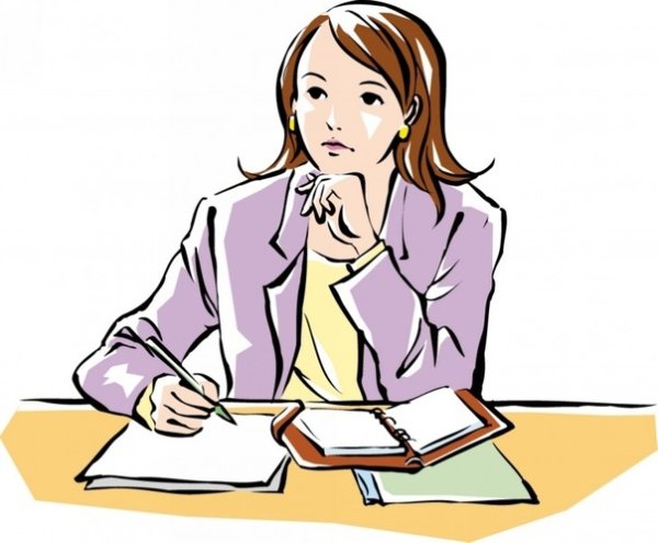 Психолог нарисованный