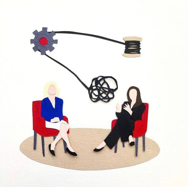 Психолог иллюстрация