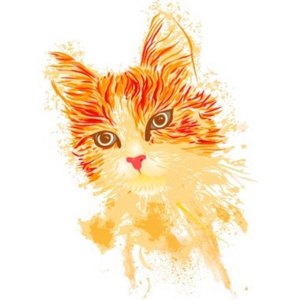 Рыжие коты в живописи