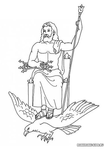 Египетский Бог Амон ра раскраска