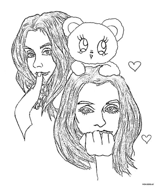 Портрет Доры певицы